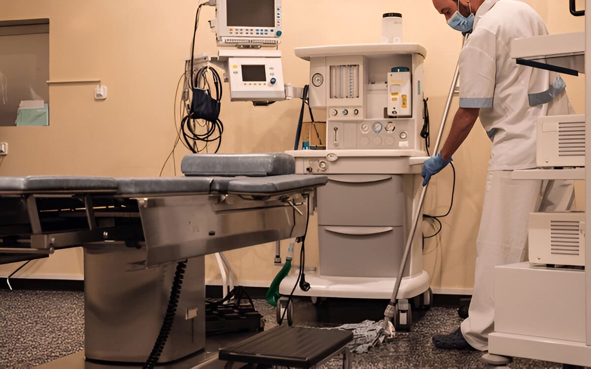 Cómo limpiar un quirófano